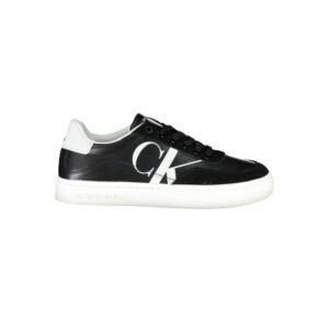 Zapatillas de cuero negro de Calvin Klein para mujer<span> - </span>EU41/US11