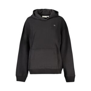 Calvin Klein Black Cotton Women Sweatshirt<span> - </span>L